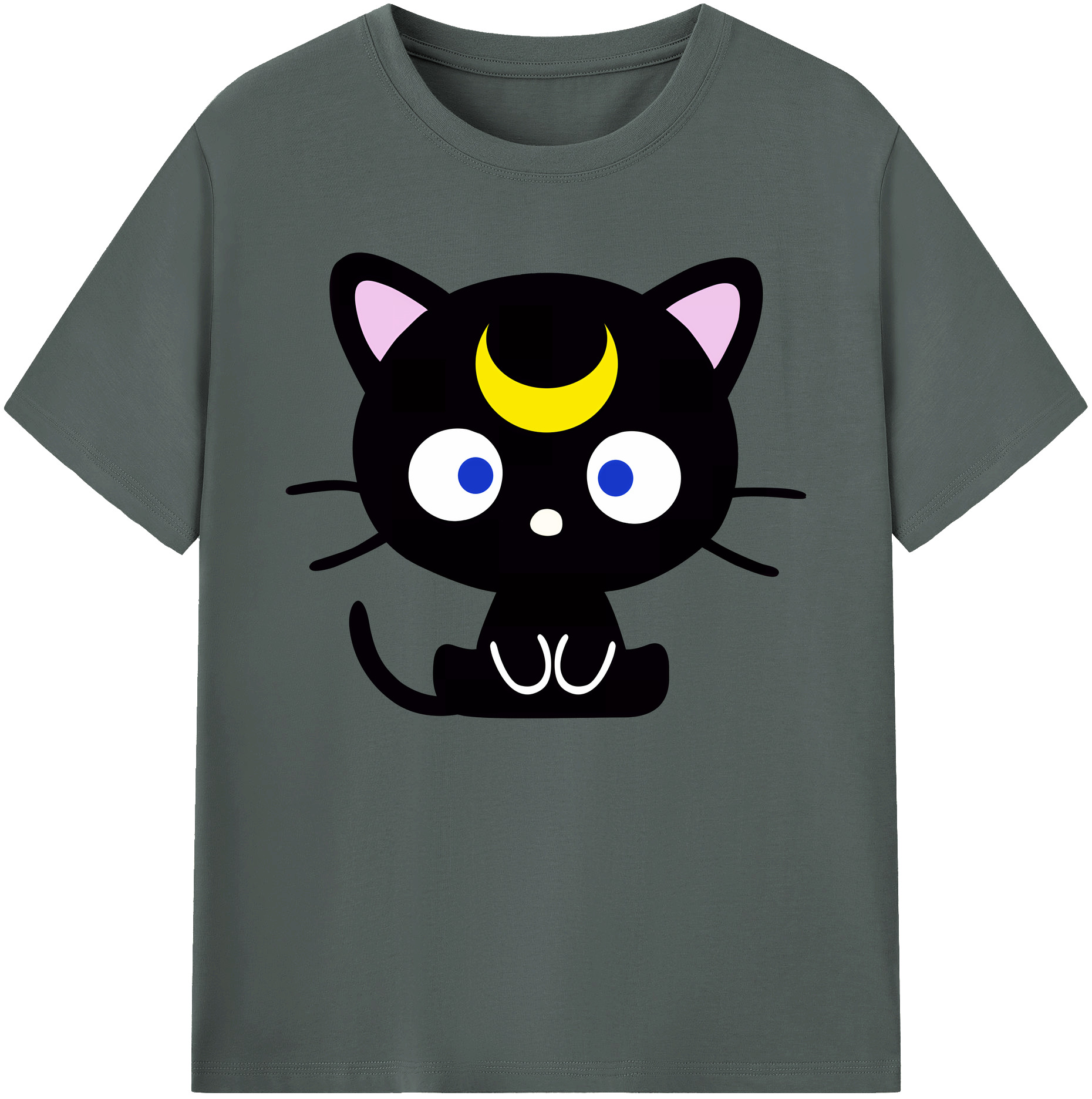 （画像用） 美少女戦士セーラームーン Sailor Moon 綿100％ メンズ半袖Tシャツ｜肌触りやわらか＆通気性